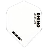 Winmau Rhino White Extra Thick Dart Flights
