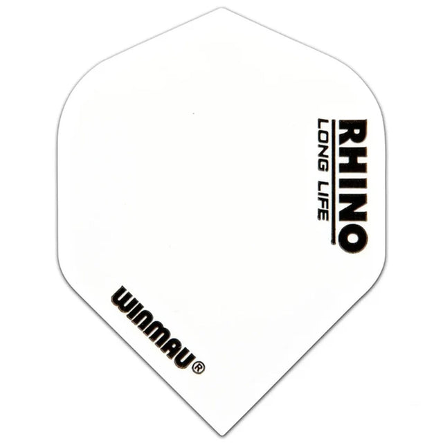 Winmau Rhino White Extra Thick Dart Flights