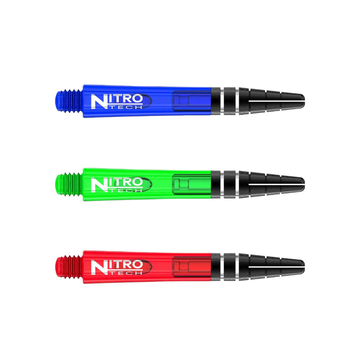 3 x Sets Nitrotech Multi-Pack 1 Dart Stems by Red Dragon