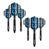 Gerwyn Price Iceman Nitrotech & Hardcore Combo - Black by Red Dragon - 3 Sets