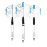 Gerwyn Price Iceman Nitrotech & Hardcore Combo - White by Red Dragon - 3 Sets