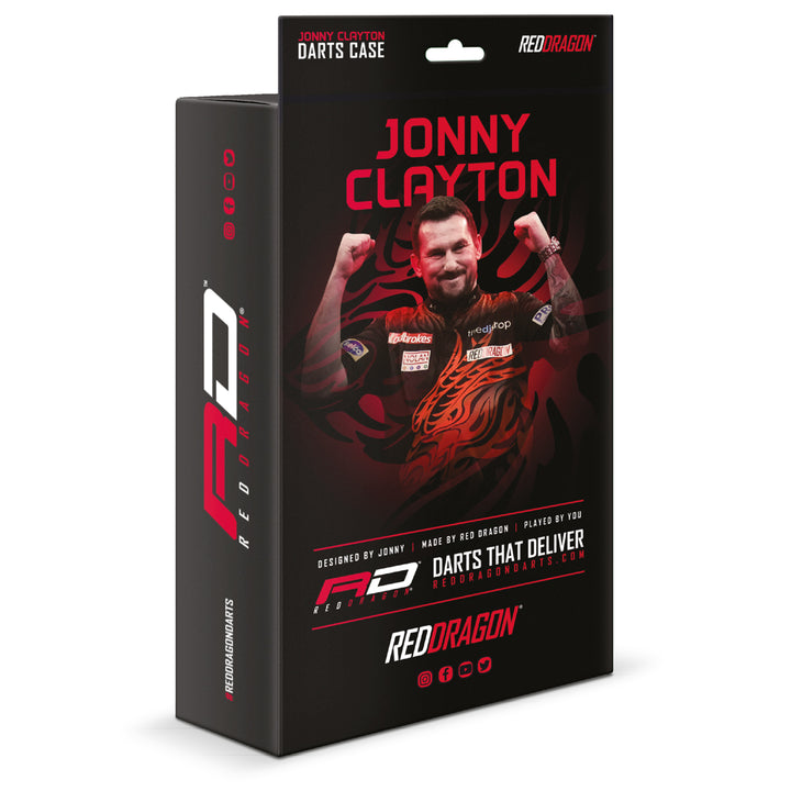 Jonny Clayton Dragon Super Tour Dart Case by Red Dragon