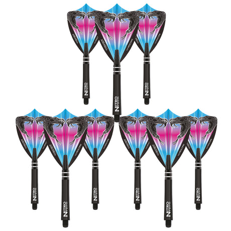 Peter Wright Snakebite Nitrotech & Freestyle Combo by Red Dragon - 3 Sets