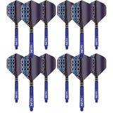 Nitrotech Flight & Shaft Combo - Blue by Red Dragon - 4 Sets