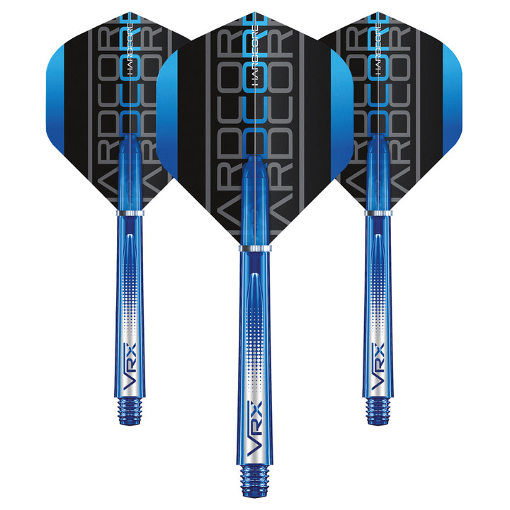 VRX Flight & Shaft Combo - Blue by Red Dragon - 4 Sets