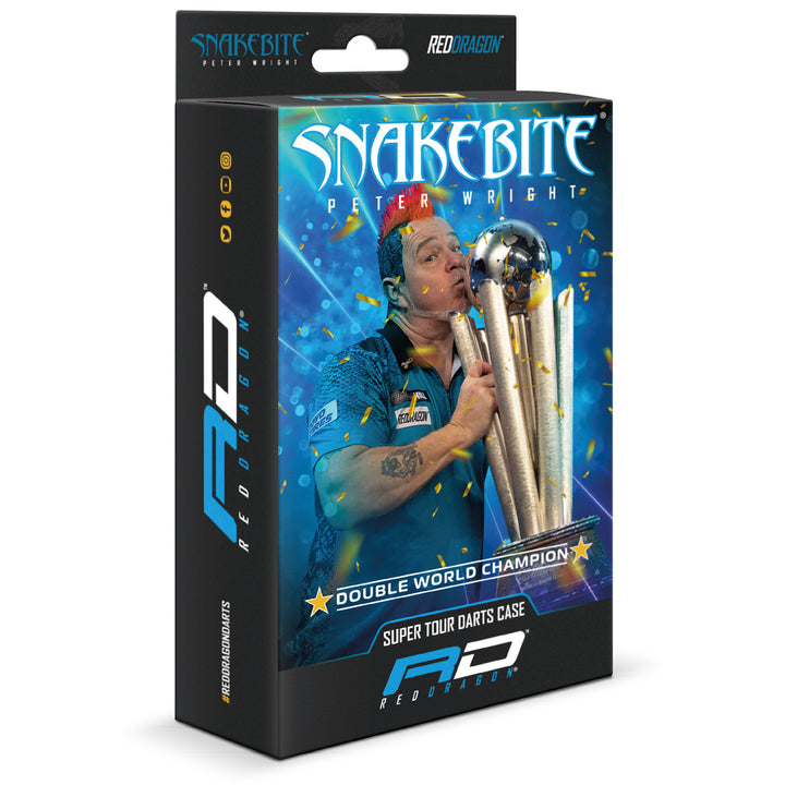 Peter Wright Snakebite DWC Super Tour Darts Case by Red Dragon