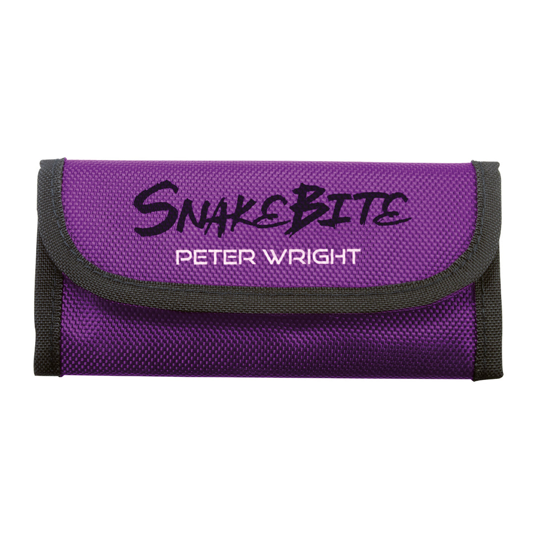 Snakebite Tri-Fold Wallet Purple & Black by Red Dragon