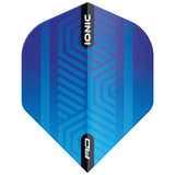 Hardcore Ionic Blue Standard Dart Flights by Red Dragon