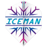 3 x Sets Hardcore Iceman Flight Pack Standard Dart Flights by Red Dragon