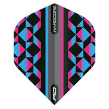 3 x Sets Hardcore Radical Selection Pack Standard Dart Flights by Red Dragon