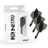 Nitro Flite Integrated Flight & Shaft Black & Black No2 by Red Dragon