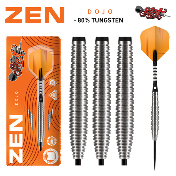 ダーツ Dart shot 海外輸入品 ダーツ Shot Darts Soft Tip, Zen Dojo (18g / 20g