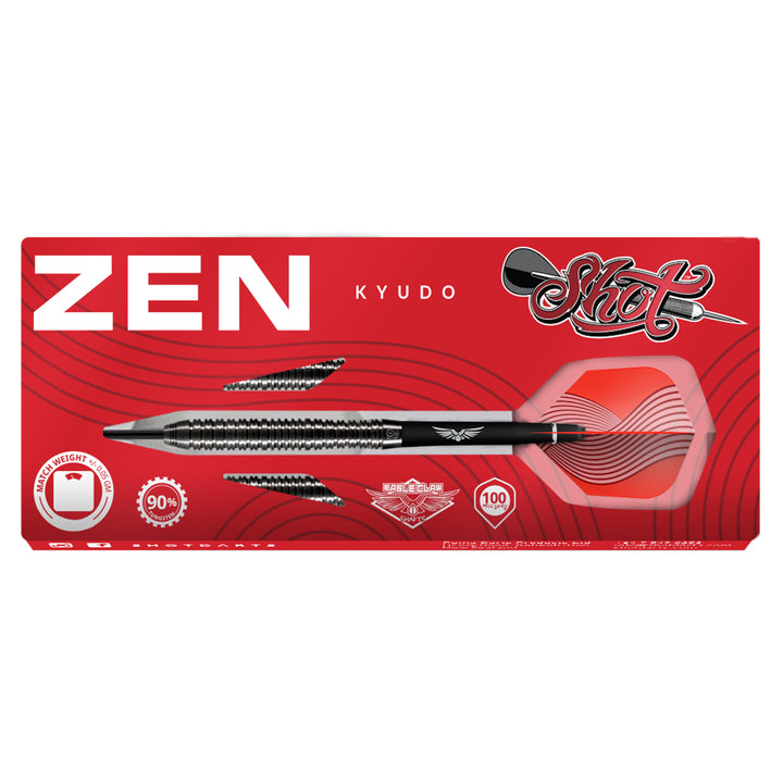 Zen Kyudo 90% Tungsten Steel Tip Darts by Shot