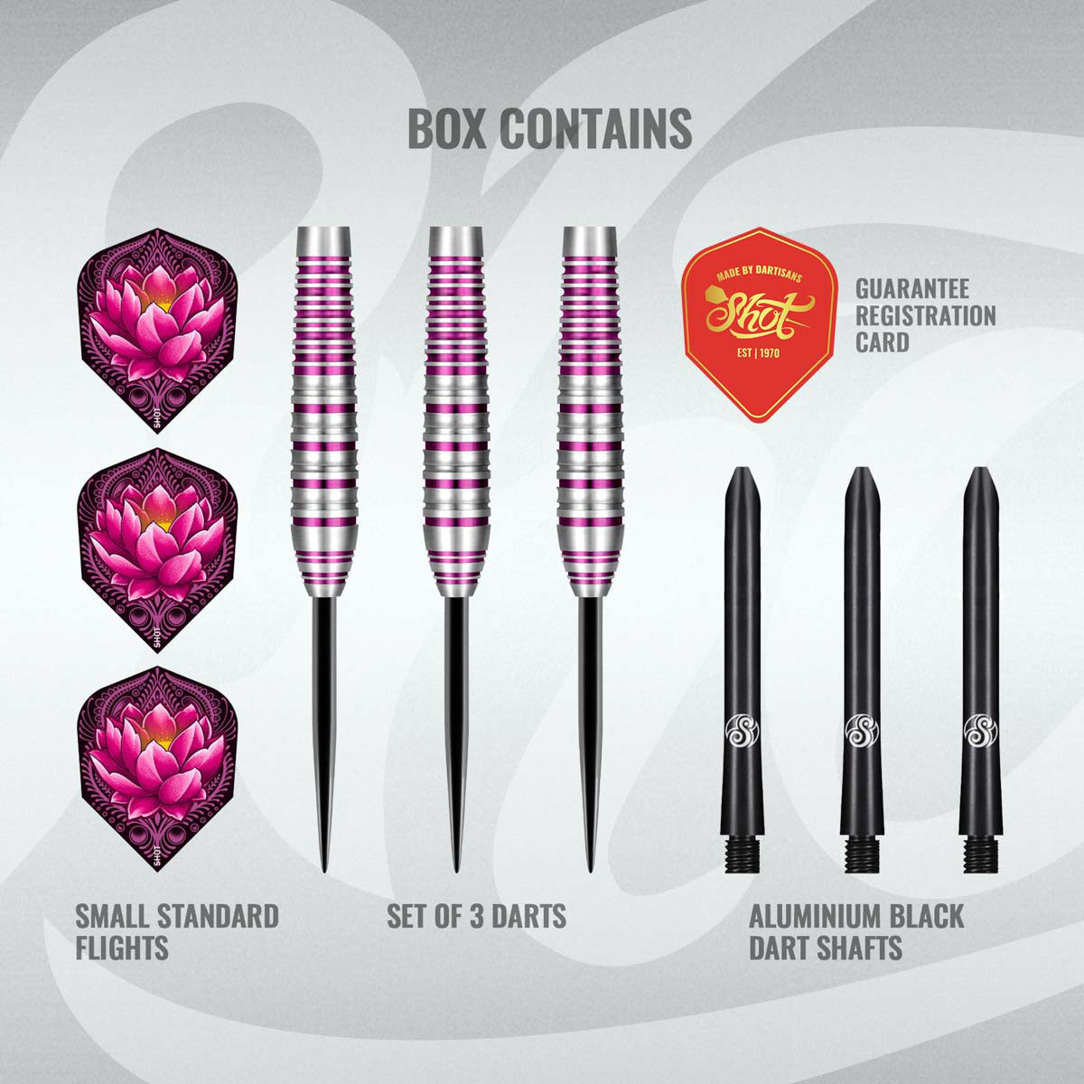 Zen Juji 80% Tungsten Steel Tip Darts by Shot – Double Top Darts