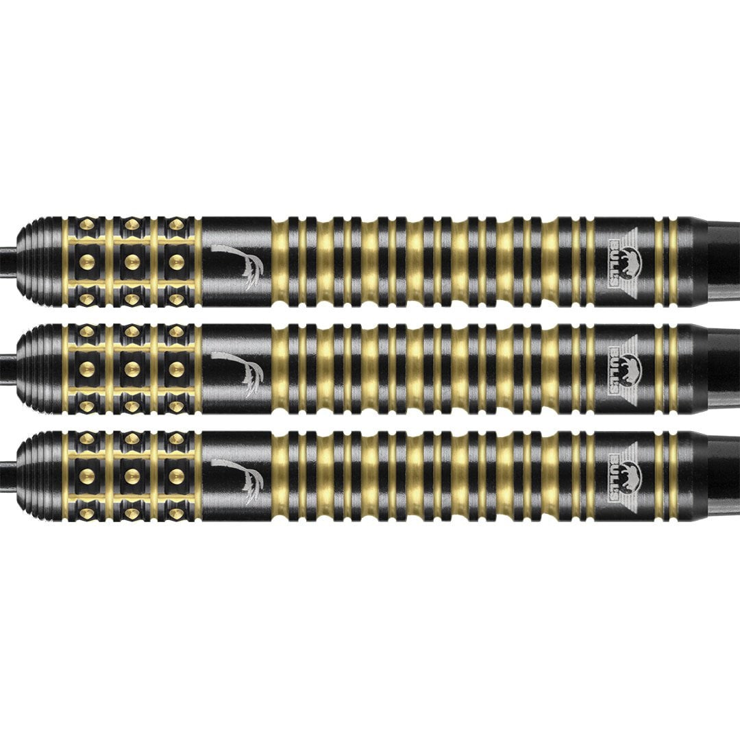 Kim Huybrechts E2 Black Titanium 90% Tungsten Steel Tip Darts by Bulls NL