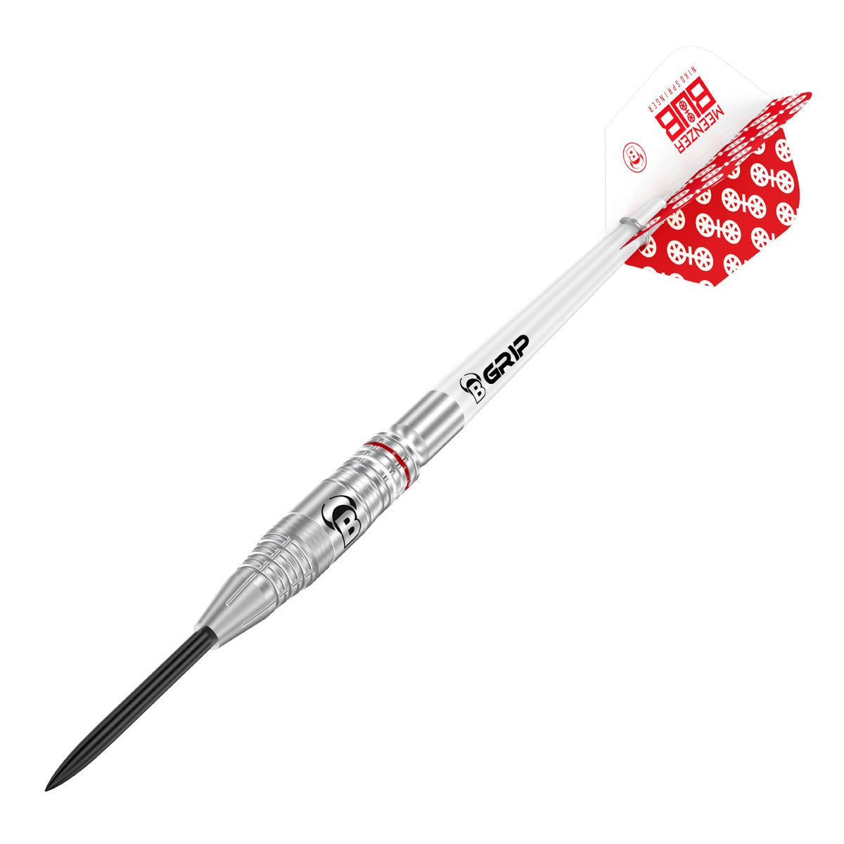 Niko Springer Steel Tip Darts angled product image displaying the barrel profile, grip layout, and design features