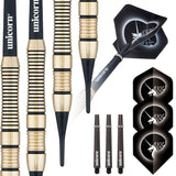 Core Plus Brass Darts Style 2 Soft Tip Darts by Unicorn