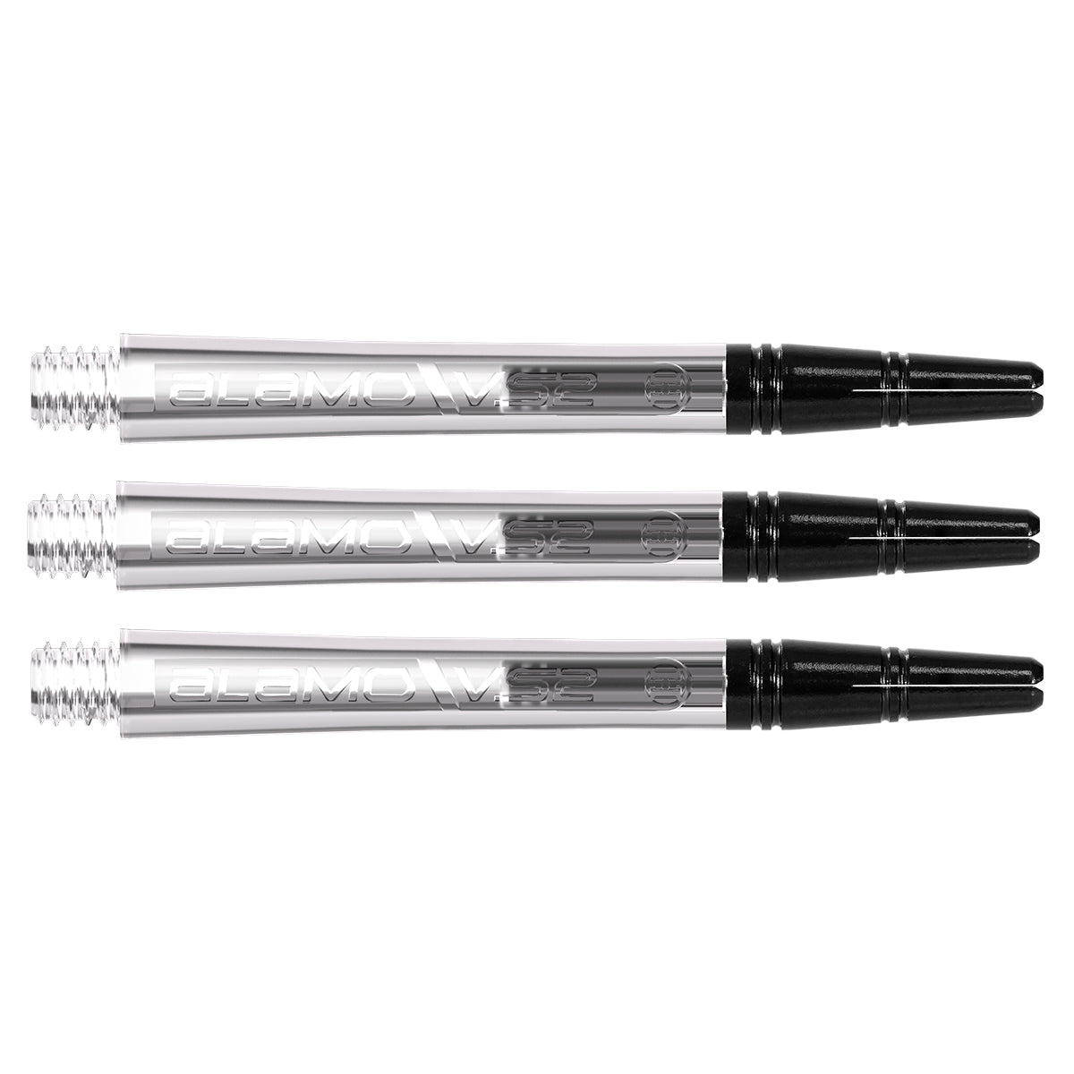 Harrows Alamo VS2 Dart Stems Shafts Clear Medium length variant image