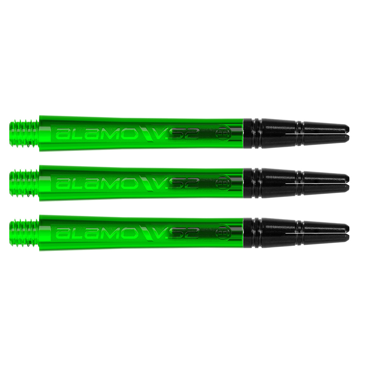 Harrows Alamo VS2 Dart Stems Shafts Green Medium length variant image