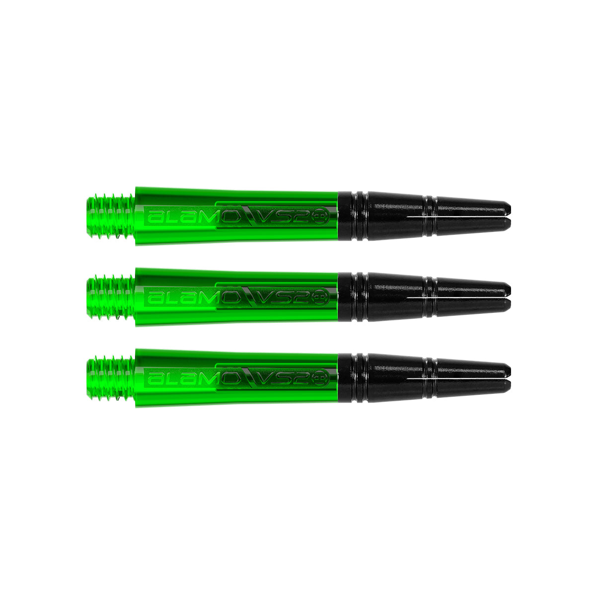 Harrows Alamo VS2 Dart Stems Shafts Green Short length variant image