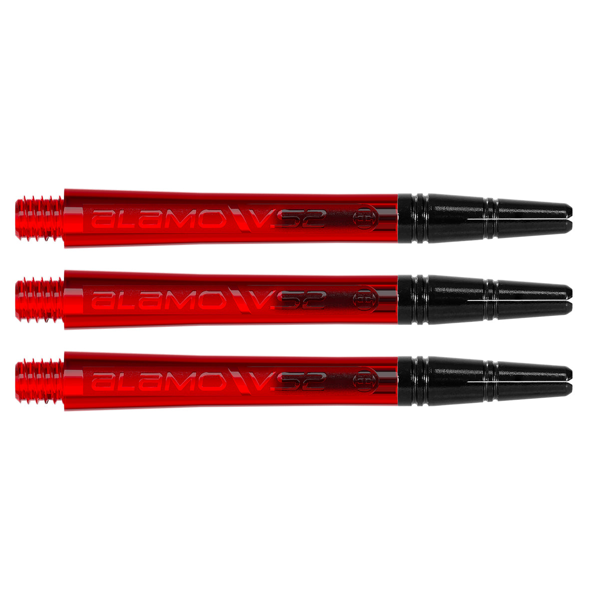 Harrows Alamo VS2 Dart Stems Shafts Red Medium length variant image