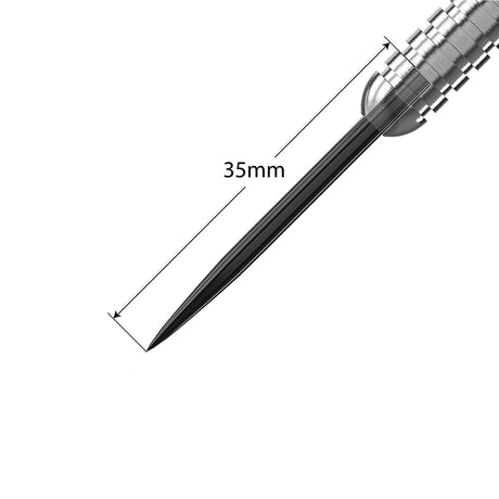 Harrows Black Steeltip Points alternative angle showing the point profile and finish