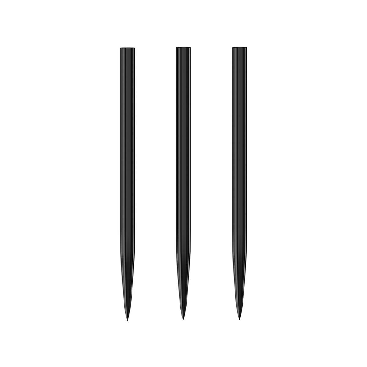 Harrows Black Steeltip Points close up image highlighting the point texture and machining