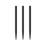 Harrows Black Steeltip Points close up image highlighting the point texture and machining