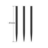 Harrows Black Steeltip Points image comparing the available point lengths