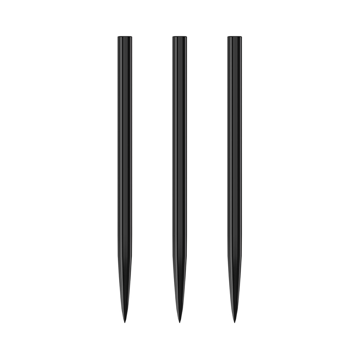 Harrows Black Steeltip Points close up image highlighting the point texture and machining