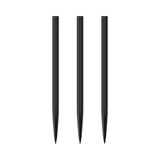 Harrows Black Steeltip Points close up image highlighting the point texture and machining