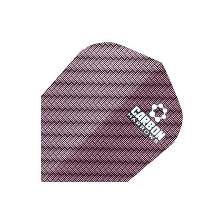 Harrows Carbon Purple Dart Flights Extra Strong main image on a white background.