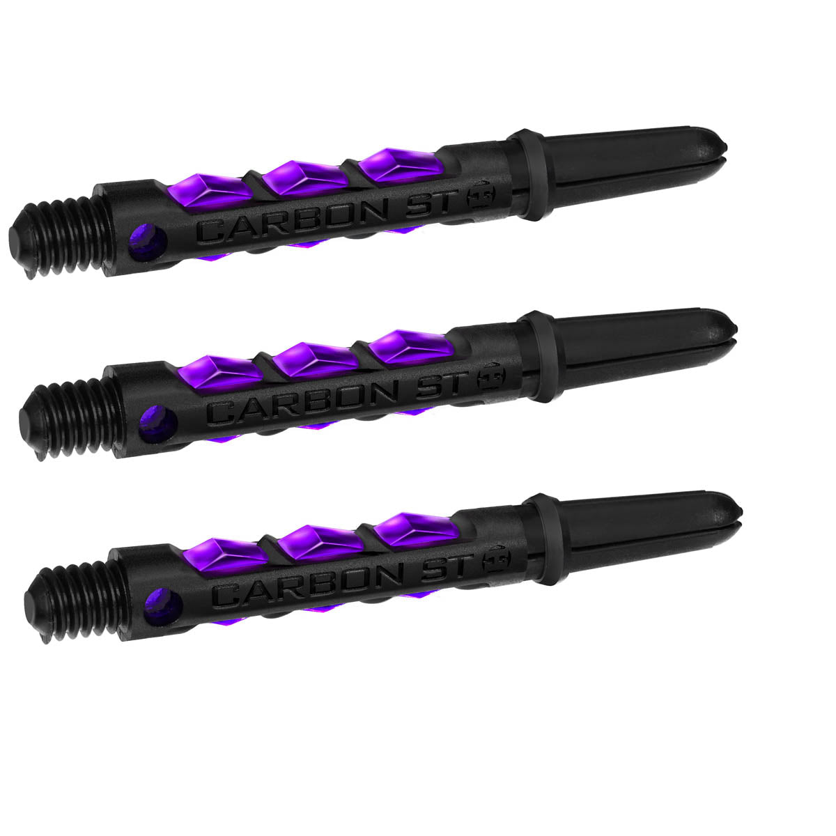 Harrows Carbon ST Dart Stems Purple Midi length variant image