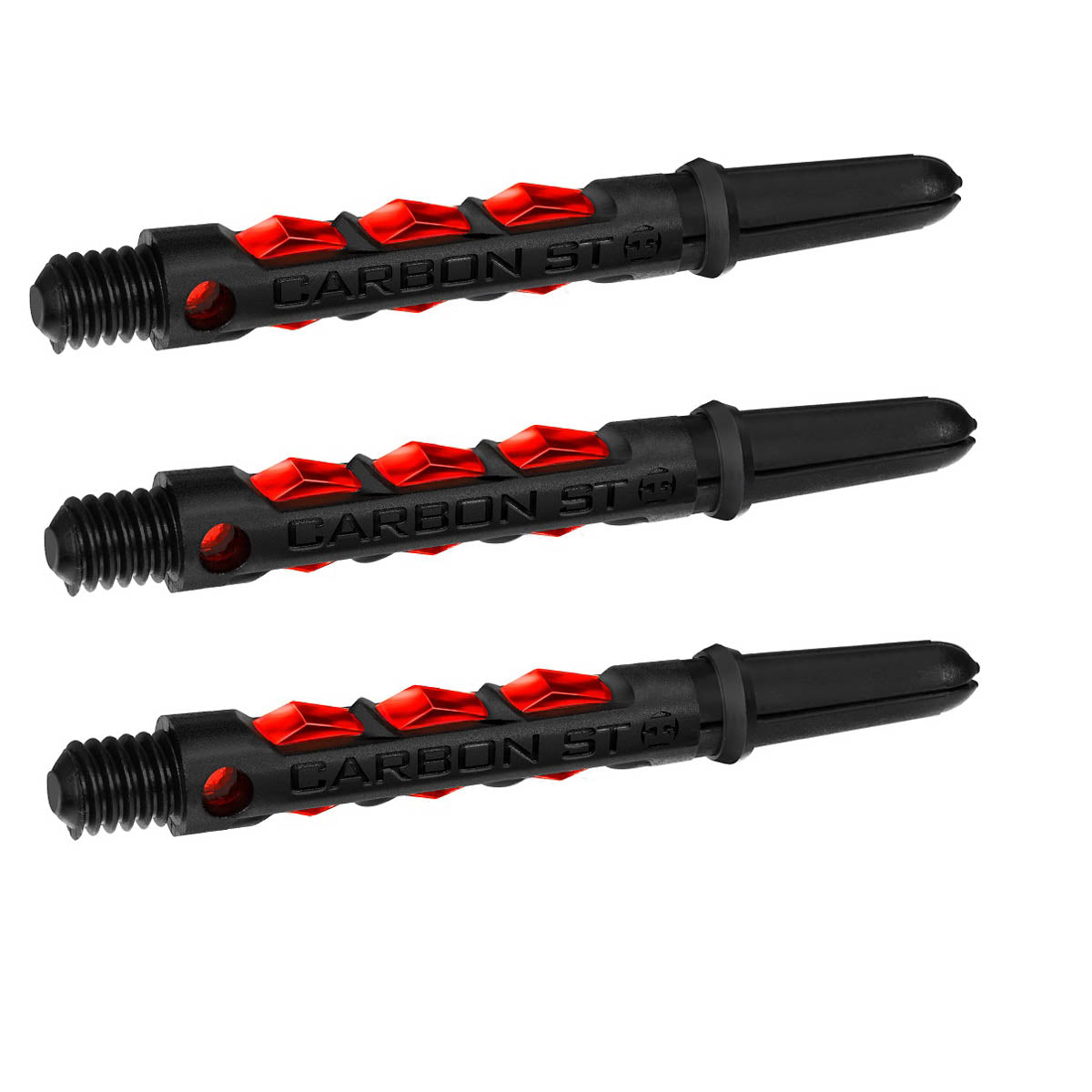 Harrows Carbon ST Dart Stems Red Midi length variant image