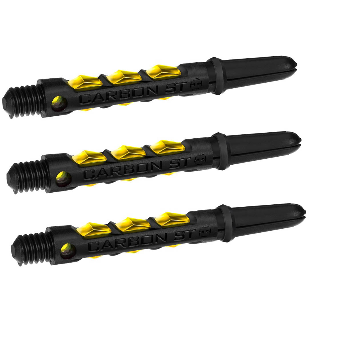 Harrows Carbon ST Dart Stems Yellow Midi length variant image