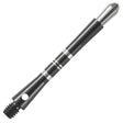 Harrows Colette Dart Stems Shafts Black main product image showing the stems, packaging, and included contents