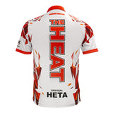 Harrows Damon Heta Player Shirt rear view image showing the back design and player branding