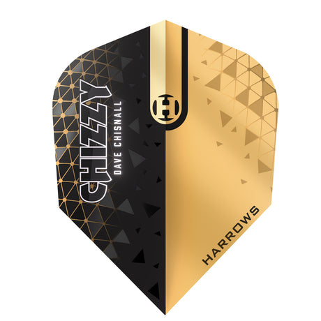 Dave Chisnall Chizzy Series 2 Standard No6 Prime Dart Flights by Harrows main product image on a white background.