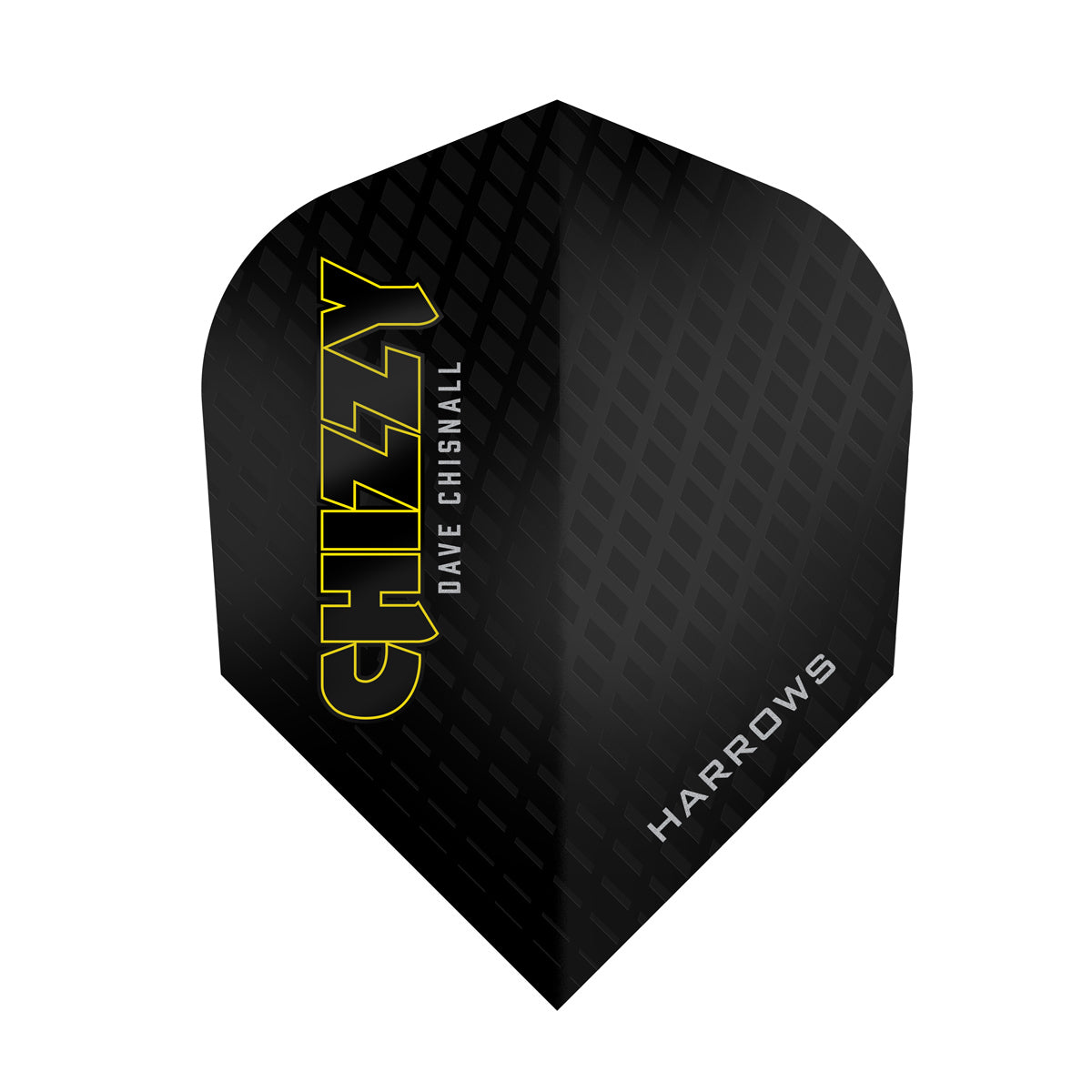 Dave Chisnall Chizzy Series 3 Dart Flights by Harrows main product image on a white background.