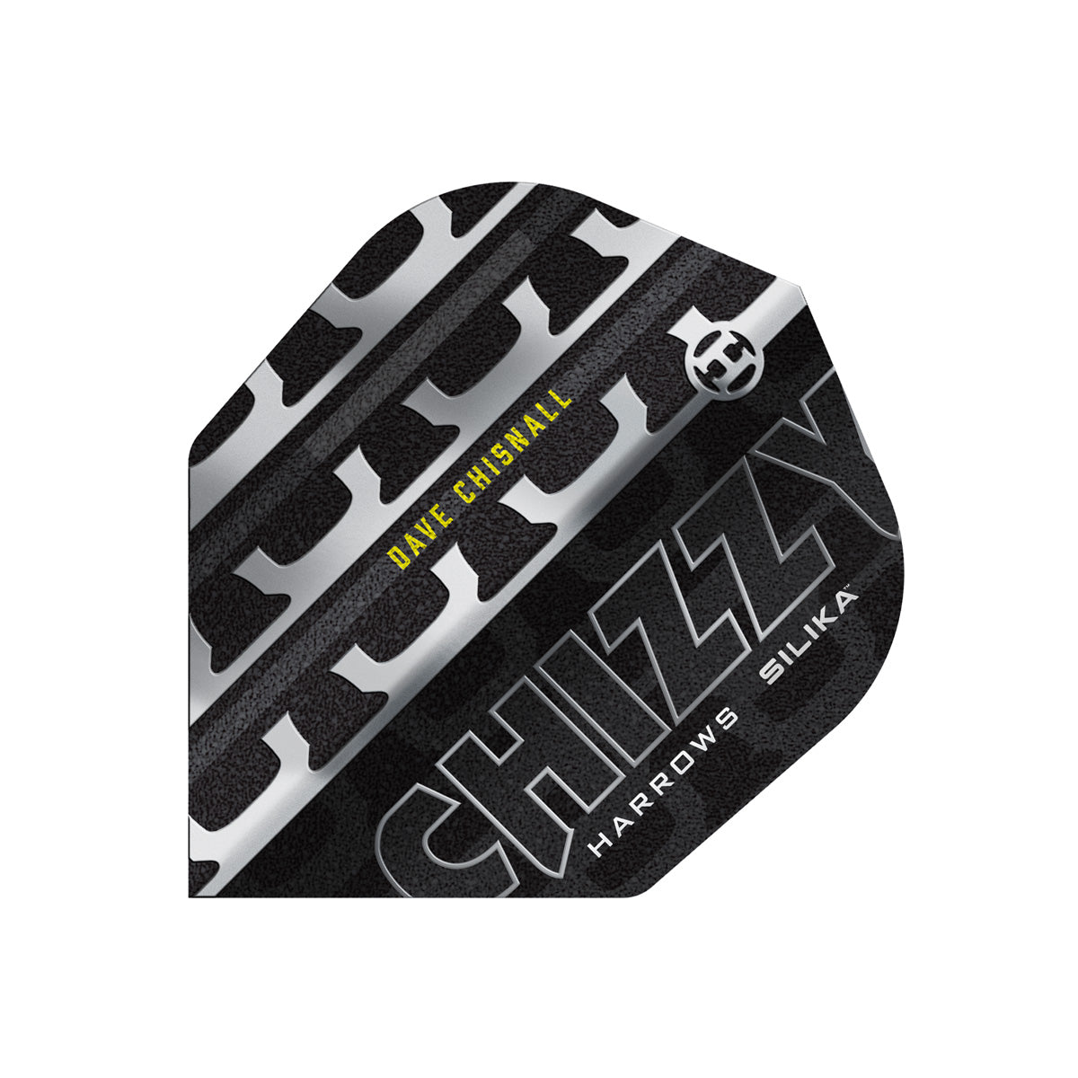 Harrows Dave Chisnall Chizzy Series 4 No6 Silika Dart Flights main product image on a white background.