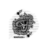Harrows Dimplex Ace of Spades Dart Flights main image on a white background.