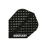 Harrows Dimplex Black Dart Flights main image on a white background.