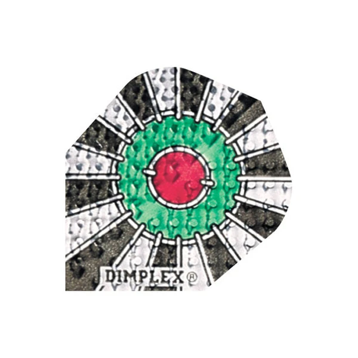 Harrows Dimplex Bullseye Dart Flights main image on a white background.