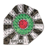 Harrows Dimplex Bullseye Dart Flights main image on a white background.