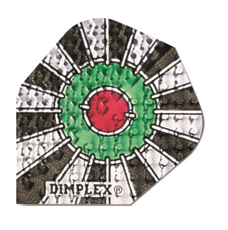 Harrows Dimplex Bullseye Dart Flights main image on a white background.