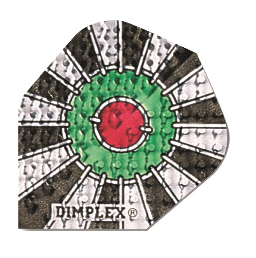 Harrows Dimplex Bullseye Dart Flights main image on a white background.