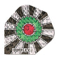 Harrows Dimplex Bullseye Dart Flights main image on a white background.