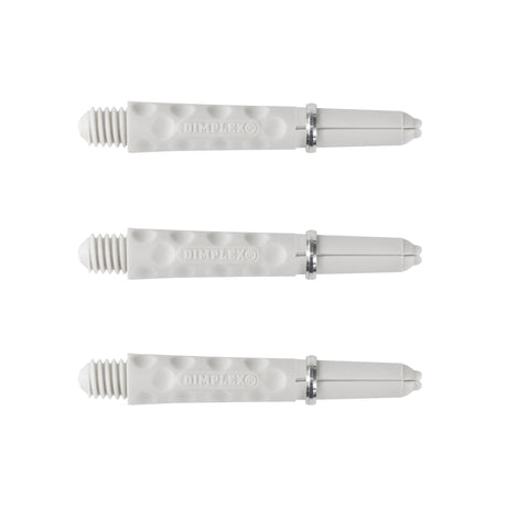 Harrows Dimplex Dart Stems Shafts White Short length variant image