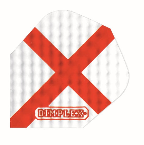 Harrows Dimplex George Cross Dart Flights main image on a white background.