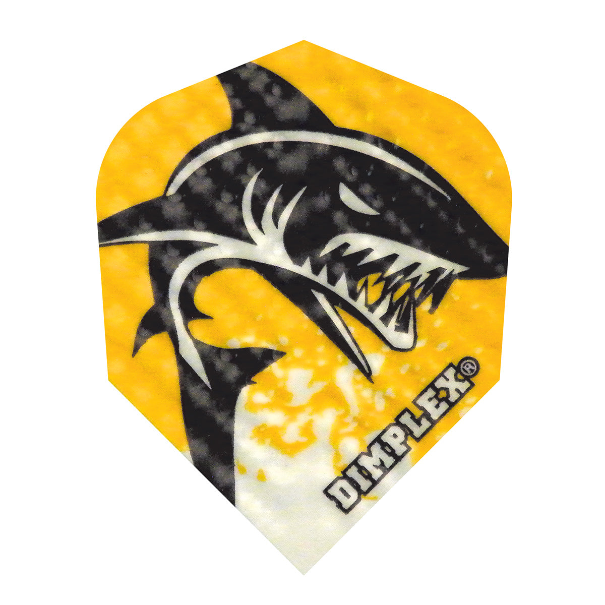 Dimplex Shark No6 Dart Flights by Harrows main product image on a white background.